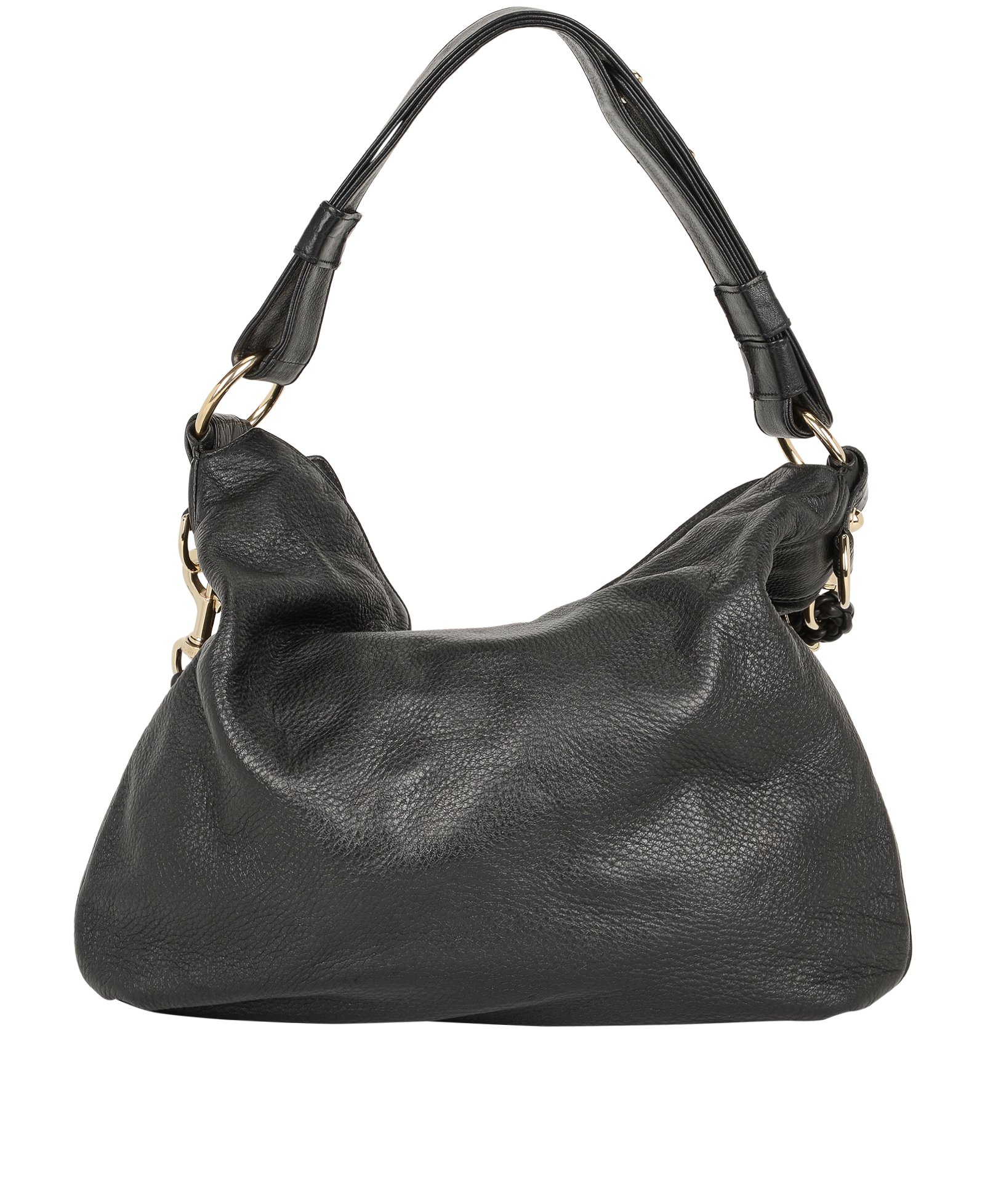 G Wave Hobo, &pound;495, Handbags, Black, Leather, Back view